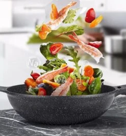 Cheffinger Wokpan Met Deksel - 32cm - Zwart - Pan - Keukenaccessoires -Pot Verkoopwinkel 1111x1200 1