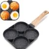 Merkloos Pancake Pan - Omeletpan - Eierpan - Anti Aanbaklaag - PFAS Vrij - Pancake Maker - Geschikt Voor Alle Warmtebronnen - Inductie Pannen -Pot Verkoopwinkel 1121x1200