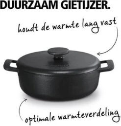 Brabantia The Dutch Braadpan - Matt Black - 28 Cm - Gietijzer -Pot Verkoopwinkel 1143x1200 1