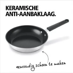 BRABANTIA ENJOYMENT Koekenpan - Keramische Antiaanbaklaag - Ø 24 Cm - Inductie - Pfas Vrij -Pot Verkoopwinkel 1198x1200 6