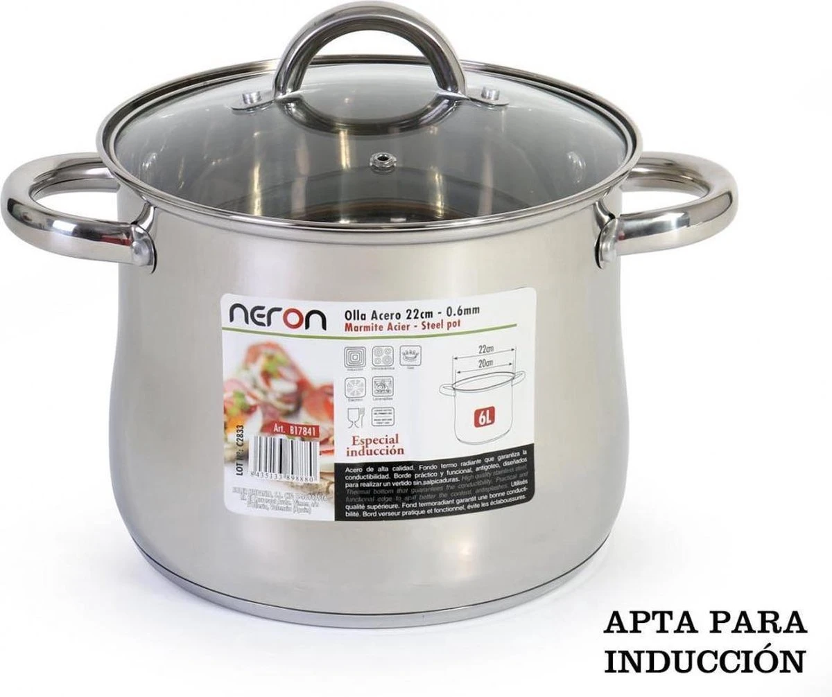 Neron Soeppan 6 Liter 22cm 3 Neron Soeppan 6 Liter 22cm
