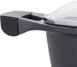 Royalty Line - Marble Soep/braadpan - Met Glazen Deksel Zwart - 20 CM. RL-BS20ML -Pot Verkoopwinkel 1200x1055