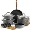 GreenPan Mayflower Pro Pannenset - 10-delig - Grijs - Inductie - PFAS-vrij -Pot Verkoopwinkel 1200x1061