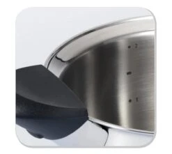 BK Q-linair Classic Pannenset - 5 Delig - RVS - Veilig Afgietsysteem - Inductie -Pot Verkoopwinkel 1200x1075 10