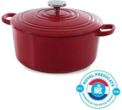 BK Bourgogne Braadpan Ø 28 Cm - Rood - Gietijzer - Inductie 25 BK Bourgogne Braadpan Ø 28 Cm - Rood - Gietijzer - Inductie -Pot Verkoopwinkel 1200x1086 3