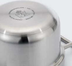 BK-Q-Linair Master Glas Kookpan 18 Cm - RVS - Glazen Deksel - Veilig Afgietsysteem - Inductie -Pot Verkoopwinkel 1200x1112