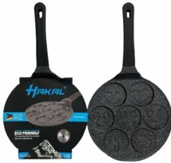 Emoji Pannenkoekenpan Pancake | 26cm | 7 Kop - Marmeren Anti Aanbaklaag Met Smiley -Pot Verkoopwinkel 1200x1144