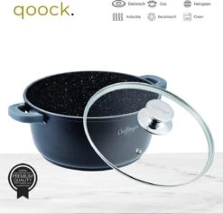 Cheffinger Cooking | Braadpan Met Deksel | 20cm | Alle Warmtebronnen |DC20 9 Cheffinger Cooking | Braadpan Met Deksel | 20cm | Alle Warmtebronnen |DC20 -Pot Verkoopwinkel 1200x1153 3