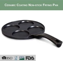 Pancake Pannenkoekenpan 4 Kop Marmeren Anti Aanbaklaag -Pot Verkoopwinkel 1200x1153 7