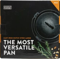 Merkloos Dutch Oven Medium Smokin' Flavours -Pot Verkoopwinkel 1200x1166 3