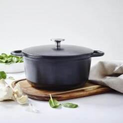 Gero Mads Braadpan Ø 24 Cm - Zwart - Gietijzer - Inductie -Pot Verkoopwinkel 1200x1200 1013