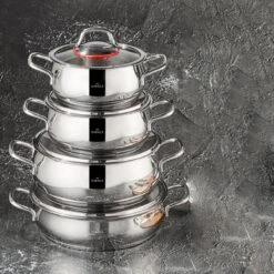 Karaca Emirgan Pannenset - 8 Delig - Geschikt Voor Inductie -Pot Verkoopwinkel 1200x1200 114