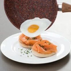 Livington Copper & Stone Pan - 24cm Koekenpan- Anti-aanbaklaag En Krasbestendig - Graniet Look - Binnenste Steenlaag Voor Perfecte Warmteverdeling - Geschikt Voor Ceran, Gas, Elektrisch, Inductie -Pot Verkoopwinkel 1200x1200 1180