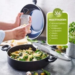 Greenpan Torino Keramische Hapjespan - 28 Cm - Met Glazen Deksel -Pot Verkoopwinkel 1200x1200 1205