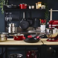 KitchenAid Stainless Steel Hapjespan Met Glazen Deksel ø28cm - RVS - Inductie - Anti-aanbak -Pot Verkoopwinkel 1200x1200 1254