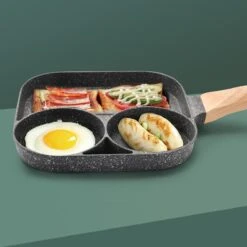 3-in-1 Grillpan Met Temperatuurgecontroleerde Antiaanbaklaag - Kook Verschillende Gerechten Tegelijk Zonder Oververhitting Of Verbranding -Pot Verkoopwinkel 1200x1200 1336