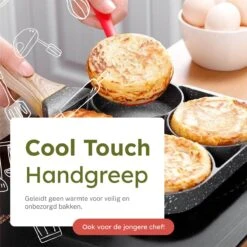 Merkloos Pancake Pan - Omeletpan - Eierpan - Anti Aanbaklaag - PFAS Vrij - Pancake Maker - Geschikt Voor Alle Warmtebronnen - Inductie Pannen -Pot Verkoopwinkel 1200x1200 1429