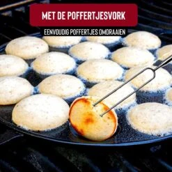 Rednas Poffertjespan Pakket - Incl. Luxe Giftbox - Incl.Bakkwast/Vork/Doseerfles - RVS/Gietijzer -Pot Verkoopwinkel 1200x1200 1486