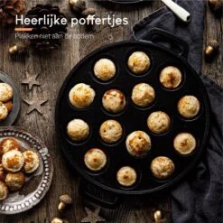 Ocina Poffertjespan Accessoires Set - Doseerfles - Poffertjes Spuitfles - 6x Poffertjes Vork - Kwast - Siliconen Kwast - Bakkwast - Gratis Poffertjes E-Book -Pot Verkoopwinkel 1200x1200 1510