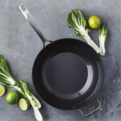 GreenPan Copenhagen Wok Met Extra Handvat 30cm/4.8L -Pot Verkoopwinkel 1200x1200 259