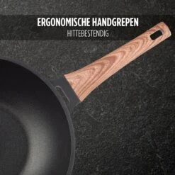Rosmarino Black Line - Wokpan - Ø30cm - 100% PFAS & PFOA Vrij - Gegoten Aluminium - Non-stick Minerale Coating - Ergonomische Handgreep - Geschikt Voor Alle Warmtebronnen & Vaatwasser -Pot Verkoopwinkel 1200x1200 354
