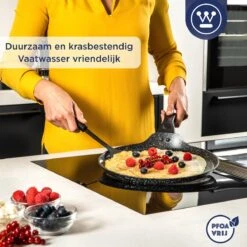 Westinghouse Black Marble - Pannenkoekenpan Inductie - Ø 28 Cm - Zwart Marmer -Pot Verkoopwinkel 1200x1200 396