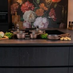 Herenthal Inductie Pannenset- Luxe 10-delige Koekenpannenset - Voor Alle Warmtebronnen - Met Glazen Deksels - Koper -Pot Verkoopwinkel 1200x1200 43