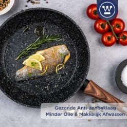 Westinghouse Koekenpan Inductie - Ø 30 Cm - Zwart Marmer - Speciale Editie -Pot Verkoopwinkel 1200x1200 457