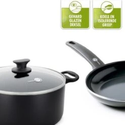 GreenPan Cambridge Koekenpan 26cm - Zwart - Inductie - PFAS-vrij -Pot Verkoopwinkel 1200x1200 503