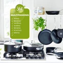 GreenPan Barcelona Infinity Pro Koekenpannenset Ø 24cm + Ø 28cm - Zwart - Inductie - PFAS-vrij -Pot Verkoopwinkel 1200x1200 711