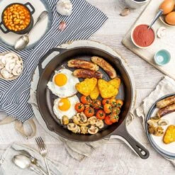 Nuovva Cast Iron Skillet / Gietijzeren Pan - 32cm 13 Nuovva Cast Iron Skillet / Gietijzeren Pan - 32cm -Pot Verkoopwinkel 1200x1200 752