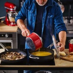 KitchenAid Hard Geanodiseerd Aluminium Koekenpannenset ø20+24+28cm - Zwart - Inductie -Pot Verkoopwinkel 1200x1200 781