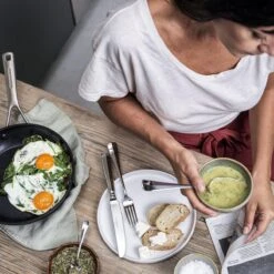 KitchenAid Hard Geanodiseerd Aluminium Koekenpannenset ø20+24+28cm - Zwart - Inductie -Pot Verkoopwinkel 1200x1200 783