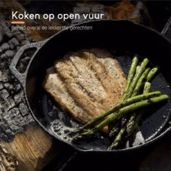 Ocina Gietijzeren Pan – Set Van 3 Stuks – ø25cm, ø19.5cm En ø16cm - Skillet - Koekenpan – Hapjespan – Koekenpan Inductie – Koekenpannenset - Gietijzeren Pan Bbq - Gietijzer - Incl. Receptenboek -Pot Verkoopwinkel 1200x1200 801