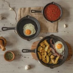 Blackwell Koekenpannenset - Gietijzer - ø 16, 20 En 25 Cm - Zonder Anti-aanbaklaag -Pot Verkoopwinkel 1200x1200 814