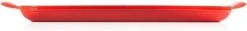 Le Creuset - Gietijzeren Grillplaat - 32x22cm - Kersenrood -Pot Verkoopwinkel 1200x150
