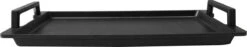 Eurolux Teppanyaki Plaat Met Grepen - 41 X 24 X 2.5 Cm - Zwart - Aluminium - Geschikt Voor Alle Warmtebronnen -Pot Verkoopwinkel 1200x230