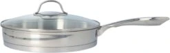 4goodz Dubbelwandige RVS Hapjespan Met Deksel 28 Cm - Zilver -Pot Verkoopwinkel 1200x374