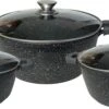 Cheffinger Steelpan Set 6-delig - 20-24-28cm - Zwart -Pot Verkoopwinkel 1200x492 1