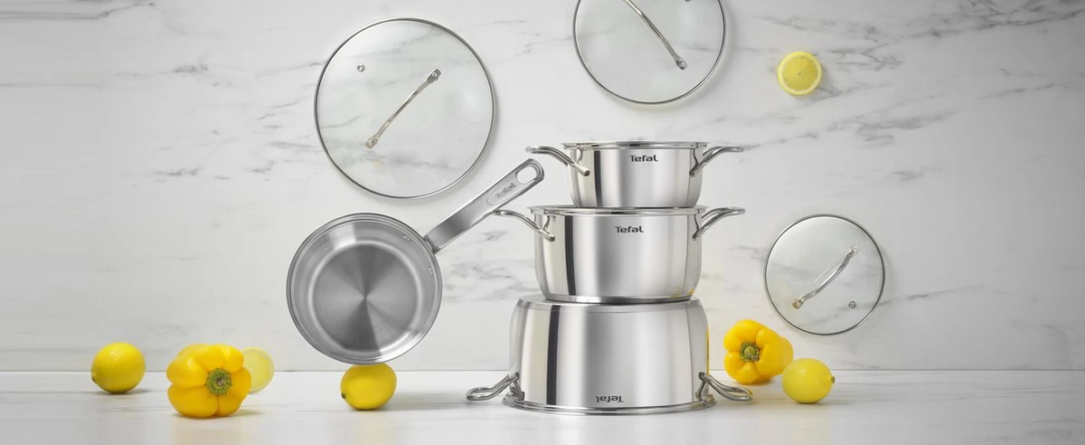 Tefal Intuition - Pannenset - 4-delig - Voor Alle Warmtebronnen, Ook Inductie 9 Tefal Intuition - Pannenset - 4-delig - Voor Alle Warmtebronnen, Ook Inductie - Afbeelding 7