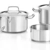 Voccelli Pannenset 4-delig COMO RVS 14-16-18 Cm -Pot Verkoopwinkel 1200x507