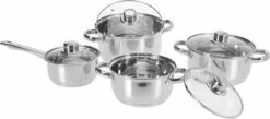 Excellent Houseware Pannenset RVS 8 Delig - -Pot Verkoopwinkel 1200x531