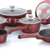 Herenthal Pannenset Inductie - Luxe 10-delige Koekenpan Inductie - Voor Alle Warmtebronnen - Pannen Met Glazen Deksels En Koudgrepen - Burgundy 1 Herenthal Pannenset Inductie - Luxe 10-delige Koekenpan Inductie - Voor Alle Warmtebronnen - Pannen Met Glazen Deksels En Koudgrepen - Burgundy -Pot Verkoopwinkel 1200x586