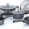 Herenthal Pannenset Inductie - Luxe 10-Delige Pannenset - Kookpotten Voor Alle Warmtebronnen - Kookpan - Pan Inductie Met Glazen Deksels En Koudgrepen - Grijs -Pot Verkoopwinkel 1200x595 3