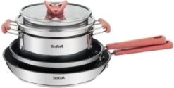 TEFAL G720S604 6-delige Stapelbare Pannenset OPTI'SPACE - RVS - Alle Kookplaten Inclusief Inductie -Pot Verkoopwinkel 1200x609 5