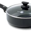 GreenPan Cambridge Hapjespan Met Deksel 24cm - Zwart - Inductie - PFAS-vrij -Pot Verkoopwinkel 1200x621 8