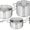 Tefal Virtuoso Pannenset 5 Delig - Hoge Kookpan Ø 22 Cm + Steelpan Ø 16 Cm + Kookpannen Ø 18/20/24 Cm 2 Tefal Virtuoso Pannenset 5 Delig - Hoge Kookpan Ø 22 Cm + Steelpan Ø 16 Cm + Kookpannen Ø 18/20/24 Cm -Pot Verkoopwinkel 1200x629 1