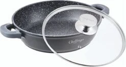 Cheffinger 28cm Lage Kookpot / Braadpan - CF-SC28 -Pot Verkoopwinkel 1200x637 5