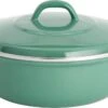 Lite-Body - Magnus Braadpan 24cm/2,5 L Met Deksel- Emaille- Olijf Groen - Inductie -Pot Verkoopwinkel 1200x665 4