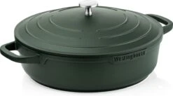 Westinghouse Performance Series - Hapjespan Inductie Met Deksel - 28cm Sauteerpan - Oven Geschikt - Groen